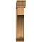 Ekena Millwork Westlake Traditional Rough Sawn Bracket w/ Offset Brace, Western Red Cedar, 8"W x 40"D x 40"H BKT0806X40X40WTL01RWR - alternate 4